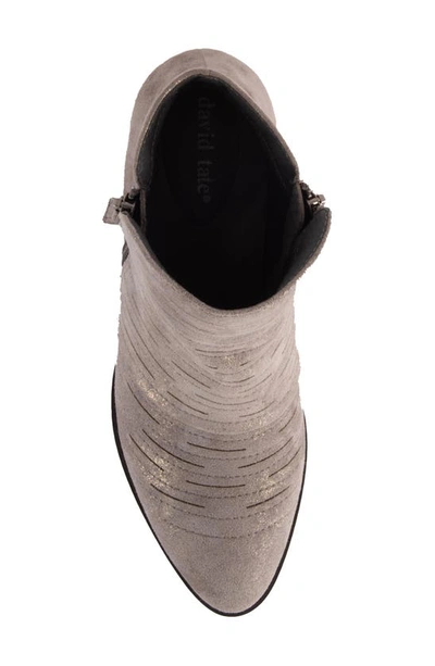 David Tate Bellview Bootie In Grey
