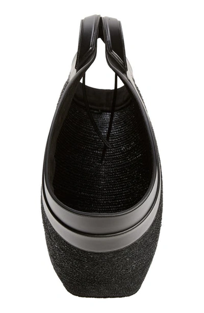 Alaïa Black Large Khaima Bag In 999 Noir