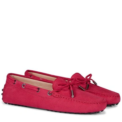 Shop Tod's Gommino Driving Shoes In Nubuck