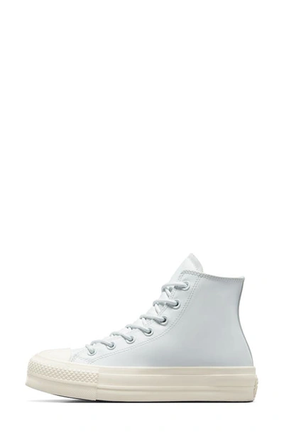 Shop Converse Chuck Taylor® All Star® Lift High Top Platform Sneaker In Moonbathe/ Egret