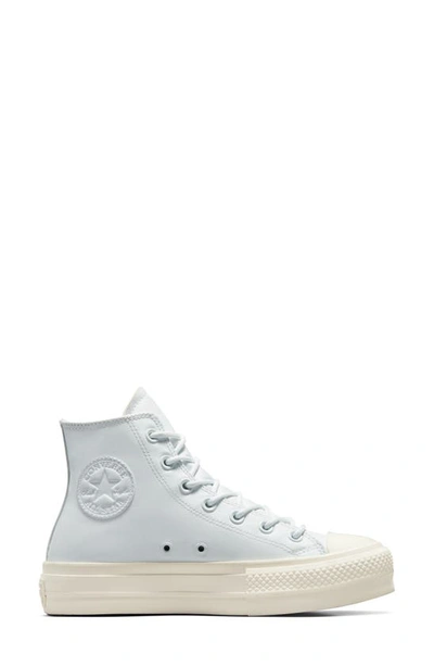 Shop Converse Chuck Taylor® All Star® Lift High Top Platform Sneaker In Moonbathe/ Egret