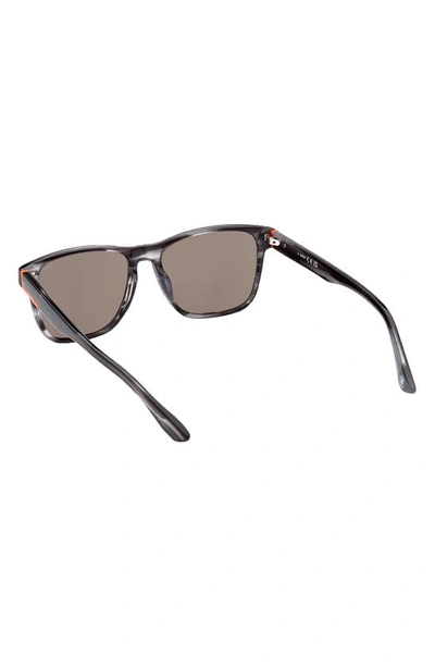 Shop Bmw 55mm Navigator Sunglasses In Grey/ Other / Smoke Mirror