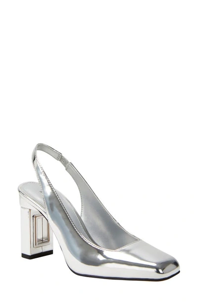 Shop Katy Perry The Hollow Heel Slingback Pump In Silver