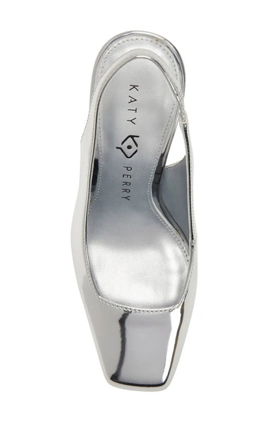 Shop Katy Perry The Hollow Heel Slingback Pump In Silver