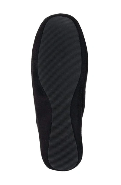 Patricia Green Pretty Pouf Slipper In Black/ Tan