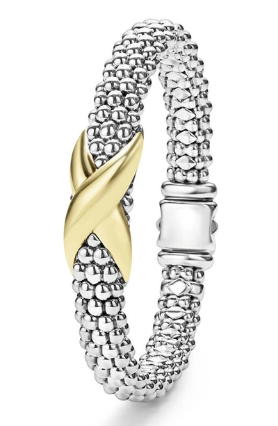Shop Lagos Embrace Bracelet In Silver