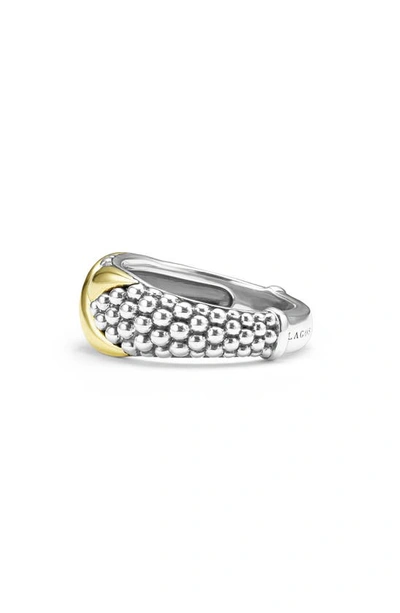 Shop Lagos Embrace Ring In Silver
