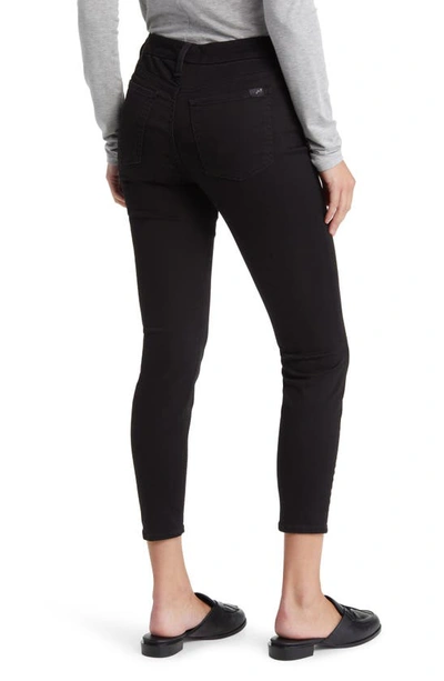 Shop Jen7 By 7 For All Mankind Ankle Skinny Jeans In Clasblknoi