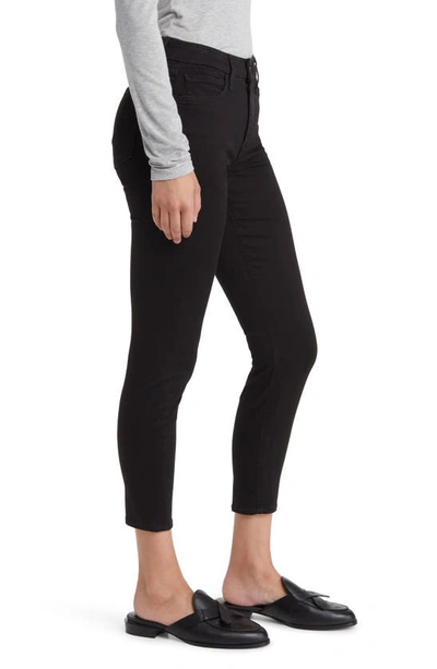 Shop Jen7 By 7 For All Mankind Ankle Skinny Jeans In Clasblknoi