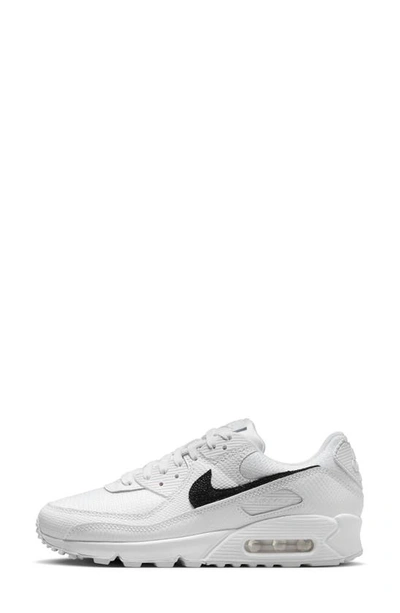 Shop Nike Air Max 90 Sneaker In White/ Black