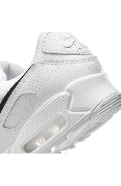 Shop Nike Air Max 90 Sneaker In White/ Black