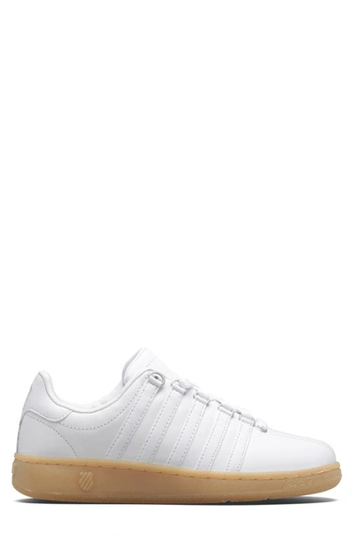 Shop K-swiss Classic Vn Sneaker In White/white/gum