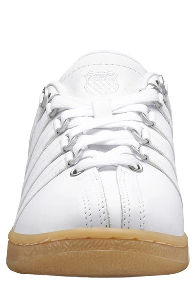 Shop K-swiss Classic Vn Sneaker In White/white/gum