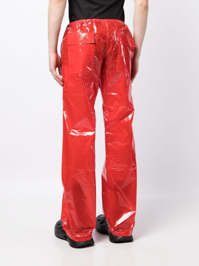 Robyn Lynch Polished Wide-leg Trousers In Black