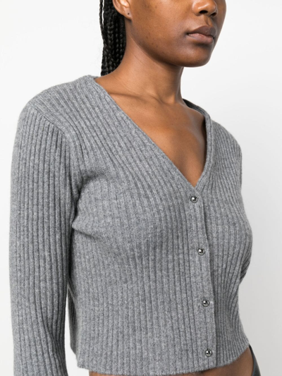 KEYRA 羊毛羊绒混纺短款开衫