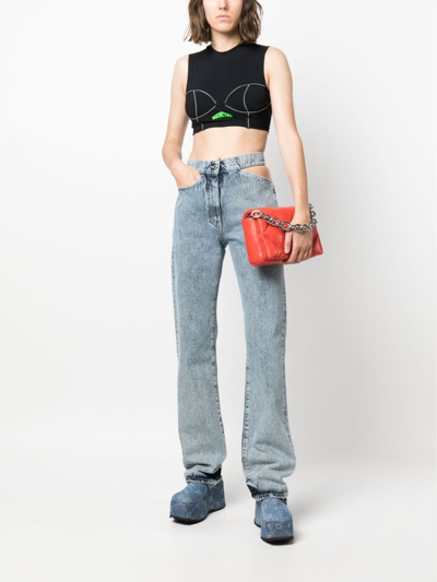 Msgm Trousers In Blue