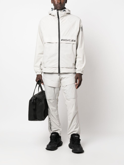 Moncler Ripstop Pants In Neutrals