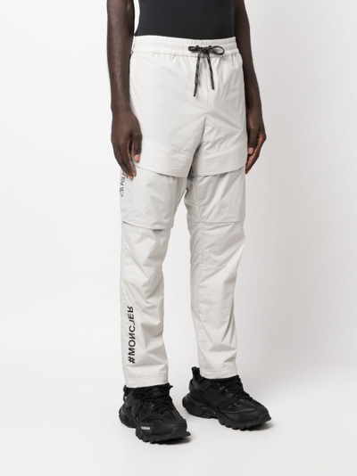 Moncler Ripstop Pants In Neutrals