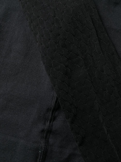 Wolford Control Patterned Tights In Black
