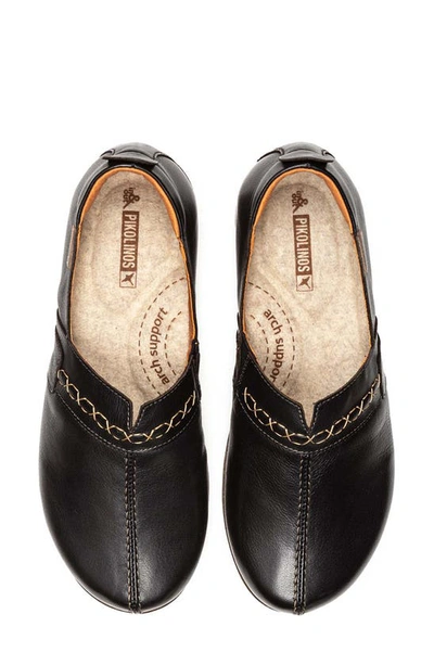 Pikolinos Granada Leather Clog In Black