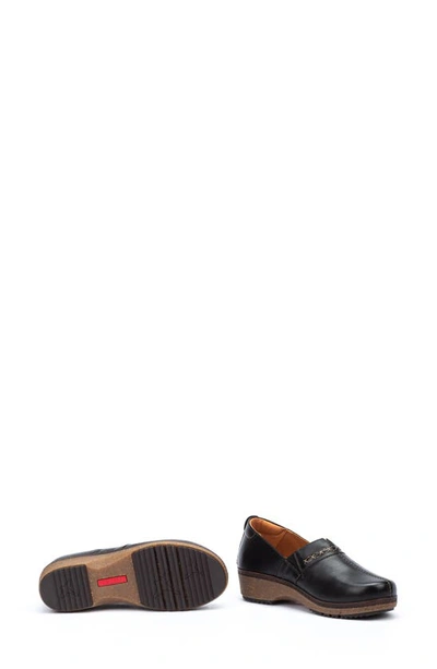 Pikolinos Granada Leather Clog In Black