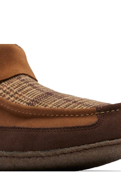 Sorel Manawan Ii Faux Fur Lined Slipper In Elk/ Tobacco