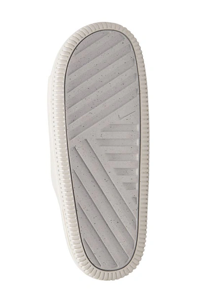 Shop Nike Calm Slide Sandal In Sail/ Sail