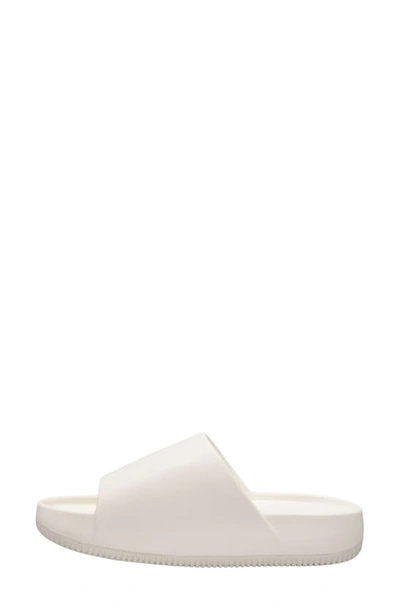 Nike Calm Slide Sandal In Sail/ Sail