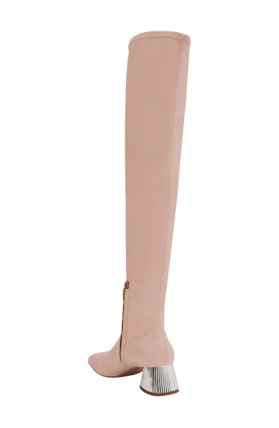 Shop Katy Perry The Clarra Over The Knee Boot In Pink Clay