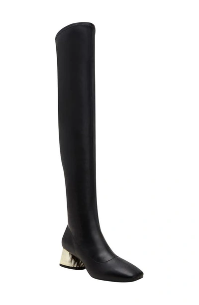 Shop Katy Perry The Clarra Over The Knee Boot In Black