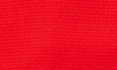 Shop Cece Tie Neck Blouse In Luminous Red