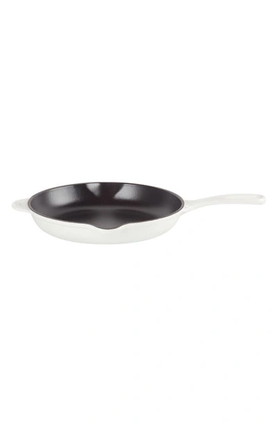 Le Creuset 9 Inch Enamel Cast Iron Skillet In White