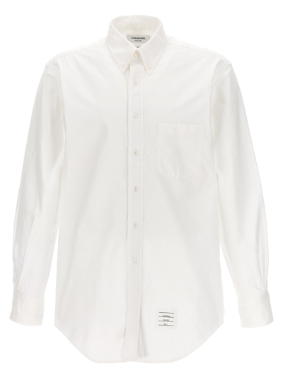 Shop Thom Browne Classic Shirt, Blouse White