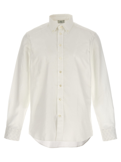 Shop Etro Cotton Shirt Shirt, Blouse White