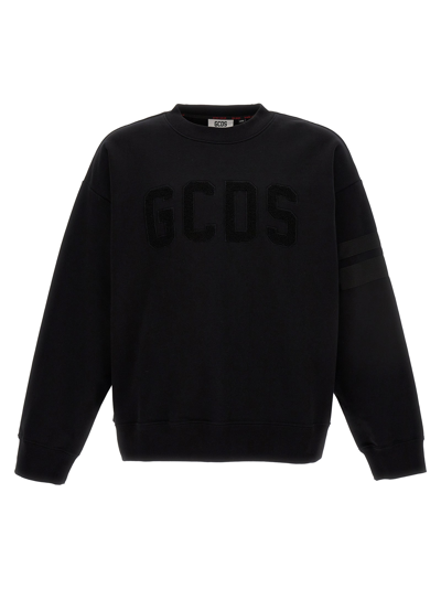 Shop Gcds Logo Sweatshirt Black