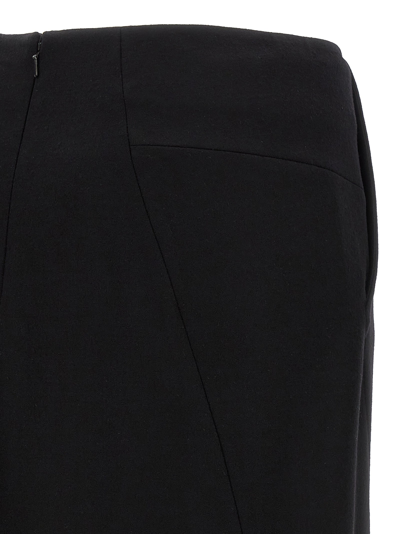 Shop Alberta Ferretti Long Skirt Skirts Black