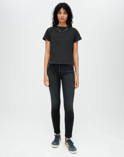 Shop Re/done Comfort Stretch High Rise Ankle Crop In 23