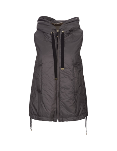 Shop Max Mara Grey Greengo Gilet In Grigio