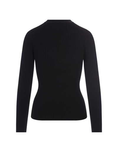 Shop Isabel Marant Zana Pullover In Black Merino Wool In Nero