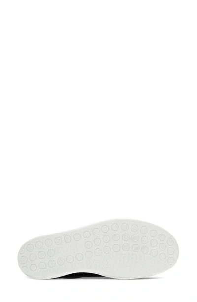 Ecco Classic Leather Slip-on Sneaker In Black