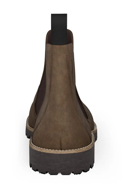 Ecco Jamestown Leather Chelsea Boot In 02482cbrwn | ModeSens