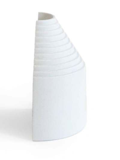 Shop Origin Made Small Ark Porcelain Vase (14cm) In White
