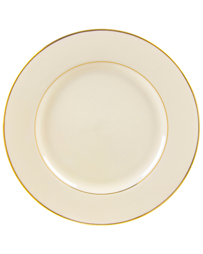 Shop Ten Strawberry Street Set Of 6 Cream Double Gold Line Bread & Butter Plates