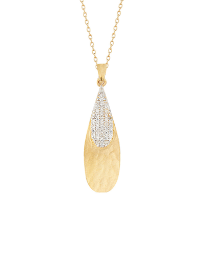 I. Reiss 14k 0.24 Ct. Tw. Diamond Pendant