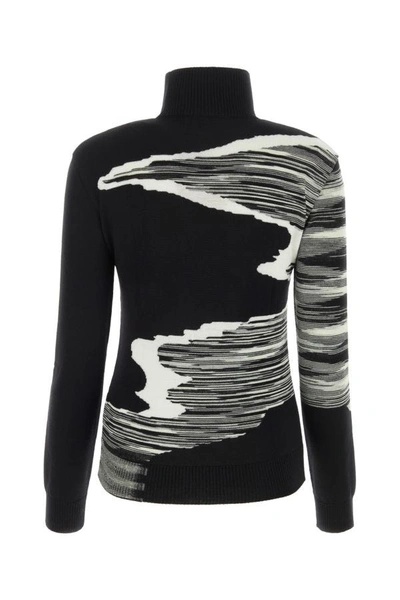 Shop Missoni Woman Embroidered Wool Sweater In Multicolor