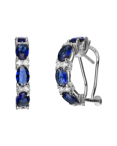 Genevive Silver Earrings