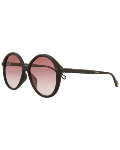 Shop Chloé Women's Ch0002sa 58mm Sunglasses In Brown