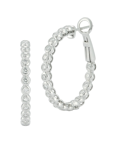 Nephora 14k 1.00 Ct. Tw. Diamond Hoops