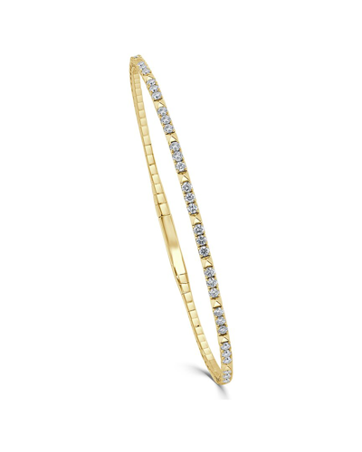 Sabrina Designs 14k 0.75 Ct. Tw. Diamond Bangle Bracelet