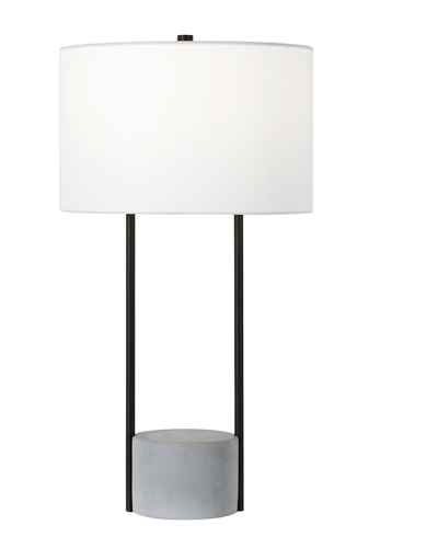 Shop Abraham + Ivy Uma Table Lamp In Gray